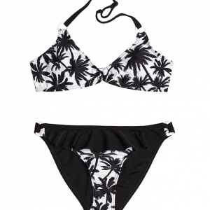 Fekete pálmafás bikini – CocoBana